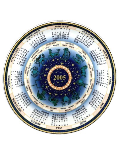 Showing image for Wedgwood 2005 Calendar Queens Ware Collectors Plate commissioned for the Daily Mail Wedgwood 2005 Calendar Queens Ware Collectors Plate commissioned for the Daily Mail image