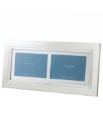 Wedgwood Simply Wish Double Photo Frame (Photo: 33 x 17.5 cm)