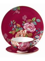 Wedgwood Tea Garden Raspberry 3-Piece Set Wedgwood Tea Garden Raspberry 3-Piece Set