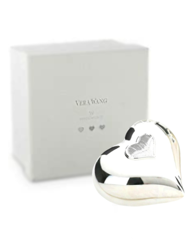 Wedgwood Vera Wang Baby Collection Silver Plated Music Box image