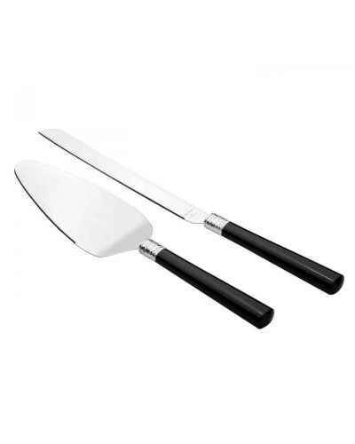 Wedgwood Vera Wang With Love Cake Server Set Noir Wedgwood, Homewares, Wedgwood , Brand New , Christmas Gifts, Wedding Gifts image