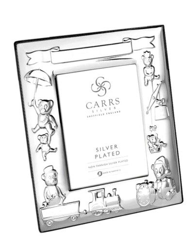 Carrs Silver Plated Child's Christening Photo Frame 10 x 8 cm Brand New , Christmas Gifts, Christening Gifts, Photo Frames image
