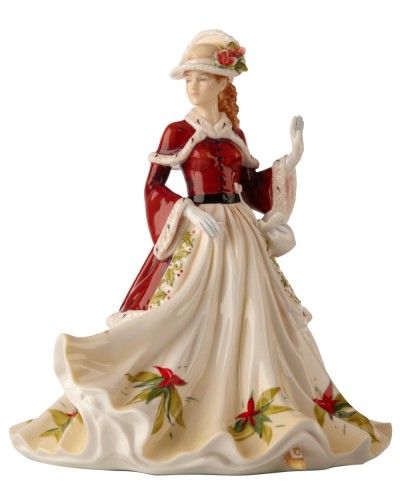 Season’s Greetings The English Ladies Co Figurine Figurines & Collectables, The English Ladies Co, Brand New image