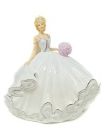 English Ladies.Co Bride of the Year Blond Thelma Madine Figurine