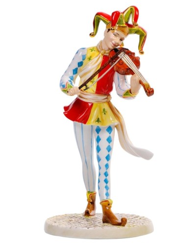 The English Ladies Co The Jester Carnival Collection Figurine Figurines & Collectables, The English Ladies Co, Brand New image