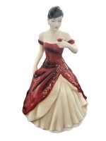 The English Ladies Co Lady Cheltenham Debutantes Collection Figurine