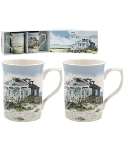 The Leonardo Collection Sea Breeze Print 2pc Mug set image