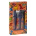 The Leonardo Collection Dinosaur 3pc Cutlery Set Homewares, Brand New , Christmas Gifts, Christening Gifts, Leonardo Collection image