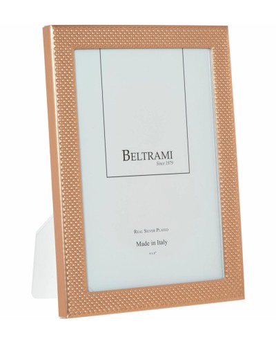 Beltrami Rose Gold Textured Photo Frame 10 x 15 cm Homewares, Brand New , Christmas Gifts, Wedding Gifts, Photo Frames image