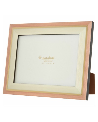 Showing image for Natalini Pink and White Wood Velvet Backed Photo Frame Landscape 13 x 18 cm Natalini Pink and White Wood Velvet Backed Photo Frame Landscape 13 x 18 cm image