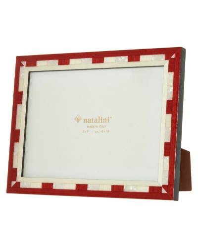 Showing image for Natalini Marquetry Pink, Cream and Mother of Pearl Effect Wood Velvet Backed Photo Frame 13 x 18 cm Natalini Marquetry Pink, Cream and Mother of Pearl Effect Wood Velvet Backed Photo Frame 13 x 18 cm image