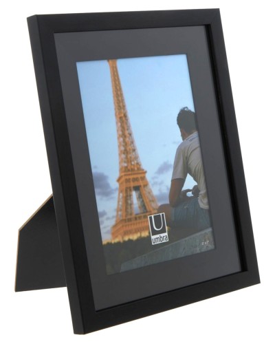 Umbra Black Wood Photo Frame 5 x 7 inch image