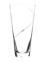 Portmeirion Auris Clear Conical Swarovski Crystal Vase