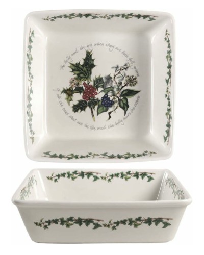 Portmeirion Holly and the Ivy Square Baking Dish 25cm image