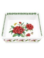 Portmeirion Botanic Garden Rhododendron Square Dish 25cm