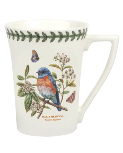 Portmeirion Botanic Garden Birds Mandarin Mug Western Bluebird Tableware, Portmeirion, Portmeirion , Homewares, Brand New , mugs image