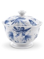 Portmeirion Botanic Blue Covered Sugar Bowl