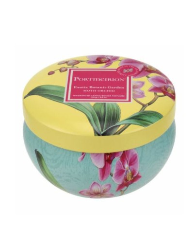 Portmeirion Exotic Botanic Garden Moth Orchid Boutique Tin Candle Portmeirion , Homewares, Brand New , Christmas Gifts image