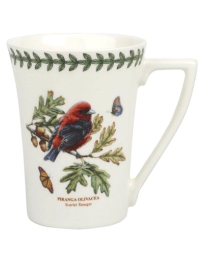 Portmeirion Botanic Garden Birds Mandarin Mug Scarlet Tanager image