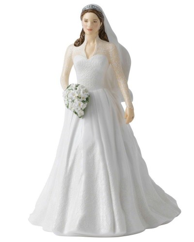 Royal Doulton Catherine Royal Wedding Day Figurine HN5559 Royal Doulton, Pretty Ladies, Figurines & Collectables, Royal Doulton, Pre Owned image