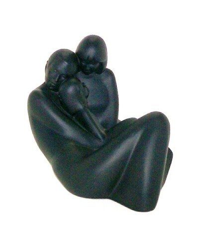 Royal Doulton Everlasting Love HN5074 Black Basalt Images Figurine unboxed image