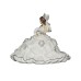 English Ladies Co. Gypsy Fantasy White Dress Brunett Figurine image
