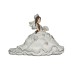 English Ladies Co. Gypsy Fantasy White Dress Brunett Figurine image