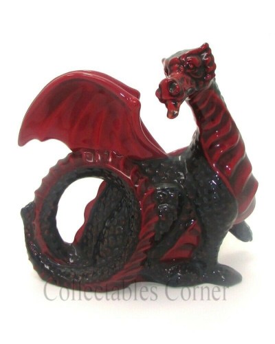 Royal Doulton Flambé Dragon HN3552 Royal Doulton, Royal Doulton, Royal Doulton, Pre Owned image