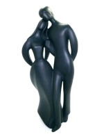 Royal Doulton Lovers Black Basalt Images Figurine HN2763 