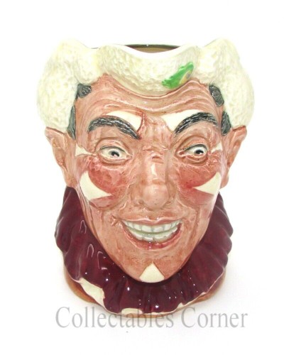 Royal Doulton The Clown White Haired Large Character Toby Jug D6322 Royal Doulton Character Toby Jugs, Figurines & Collectables, Royal Doulton, Royal Doulton, Pre Owned image