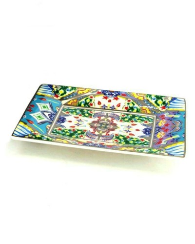 Baci Milano Cosy Xmas Silver Tone Gilded Tray second quality image