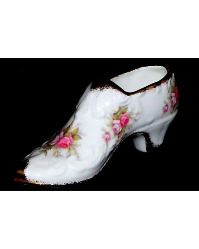 Showing image for Paragon Victoriana Rose Ornamental Shoe Trinket Pot Paragon Victoriana Rose Ornamental Shoe Trinket Pot Homewares, Paragon, Paragon China, Pre Owned image