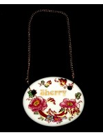 Masons Mandalay Sherry Ironstone Decanter Label Masons Mandalay Sherry Ironstone Decanter Label