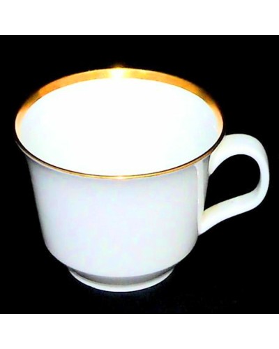 Minton Horizon White with Gold Trim Demitasse Cup H5252 Minton, Minton, Minton Horizon image