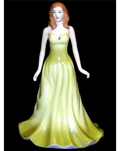 Royal Doulton August Peridot Gemstones Figurine HN4977 image