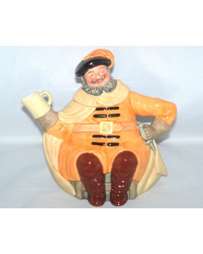 Showing image for Royal Doulton Falstaff Character Tea Pot D6854 Royal Doulton Falstaff Character Tea Pot D6854 Royal Doulton, Royal Doulton, Royal Doulton, Pre Owned image