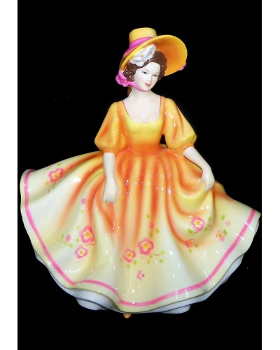 Royal Doulton Sunday Best Petite Pretty Ladies Figure HN5095 Royal Doulton, Royal Doulton Petite Pretty Ladies, Figurines & Collectables, Royal Doulton, Pre Owned image