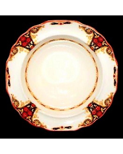Showing image for Myott Art Deco Style Rimmed Soup / Desert Bowls Myott Art Deco Style Rimmed Soup / Desert Bowls Tableware, Myott Pottery image