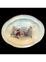 Royal Doulton Dr Johnson At The Temple Bar Serving Dish Historic England Series Ware