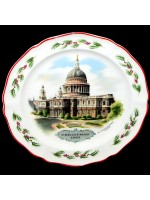 Wedgwood Queensware St Pauls Cathedral Collectors Edition Christmas Plate 1983